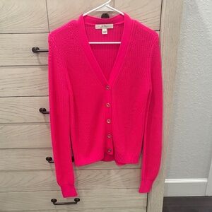 Lilly Pulitzer Pink Cardigan Sweater